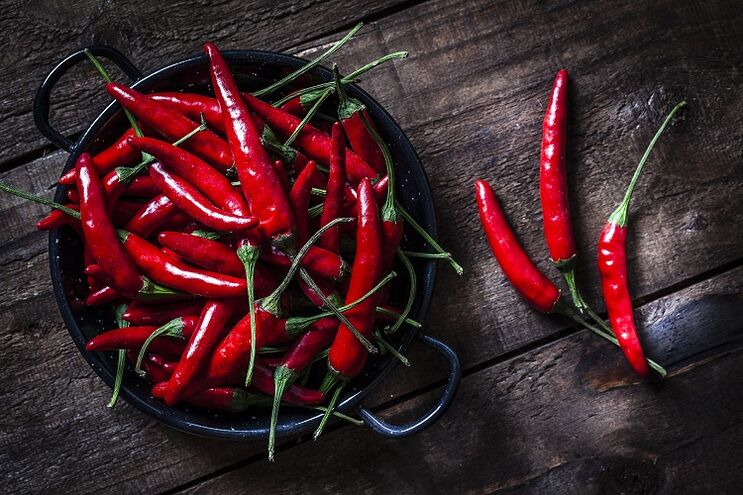 čili papričica za povećanje potencije